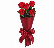 Букет 5 Красных роз Эдлесс Лав в Озерске