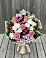 Букет цветов из: Альстромерии, Гвоздики, Розы и Хризантемы в Озерске