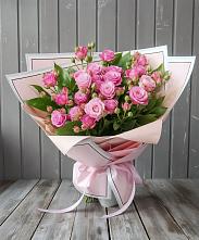 Букет Розовый кустик #REPLACE_PRED# Озерске
