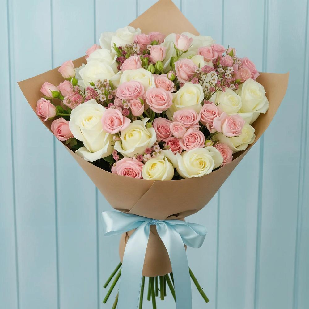 Букет цветов из: Розы в Озерске