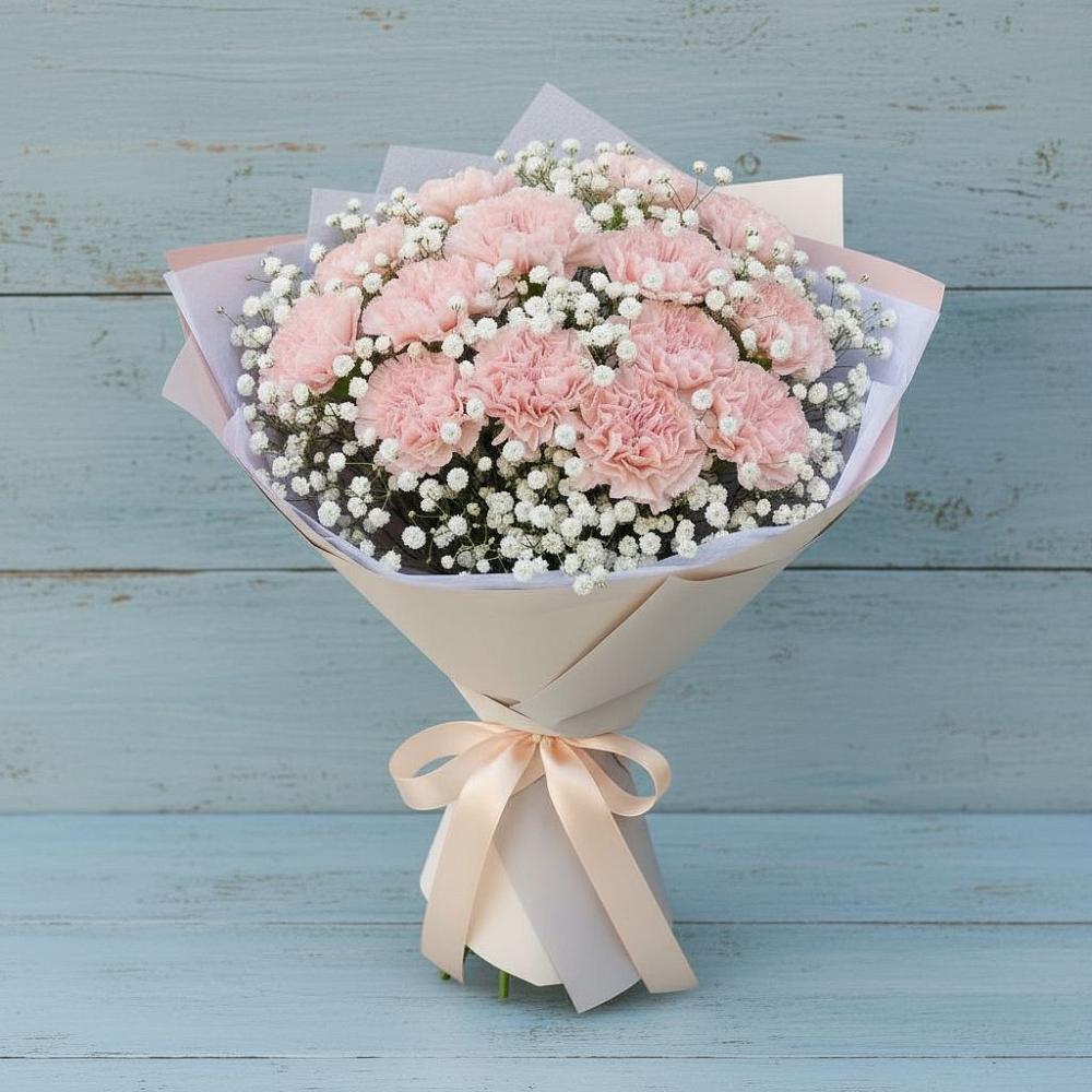 Букет цветов из: Гвоздики в Озерске