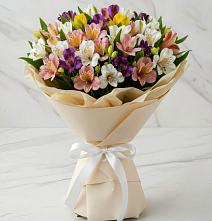 Букет цветов из:  Альстромерии #REPLACE_PRED# Озерске