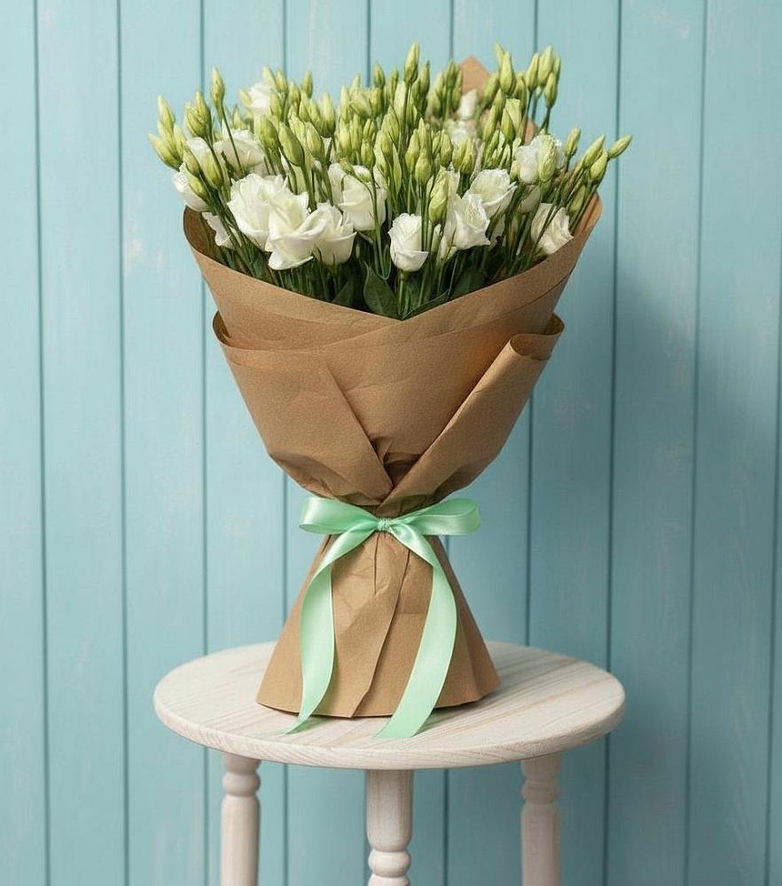 Букет цветов из: Лизиантусы в Озерске