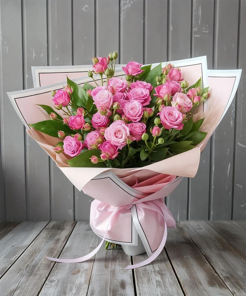 Букет Розовый кустик в Озерске