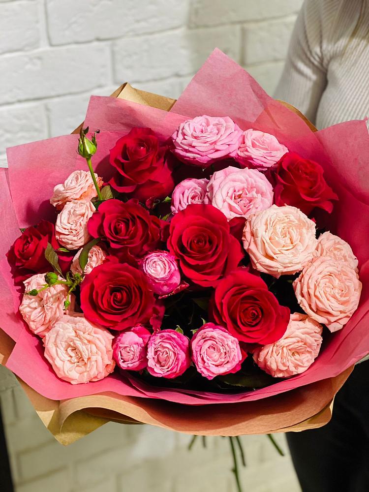 Букет цветов из: Розы в Озерске