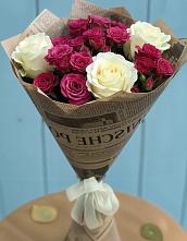 Букет цветов из:  Розы в Озерске