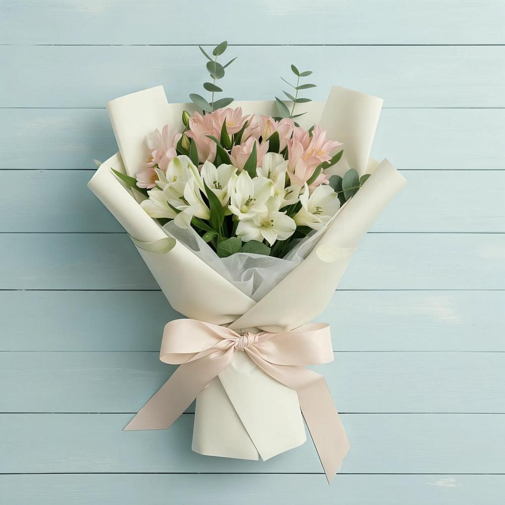 Букет цветов из: Альстромерии в Озерске