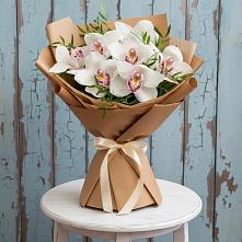 Букет цветов из:  Орхидеи и Розы #REPLACE_PRED# Озерске